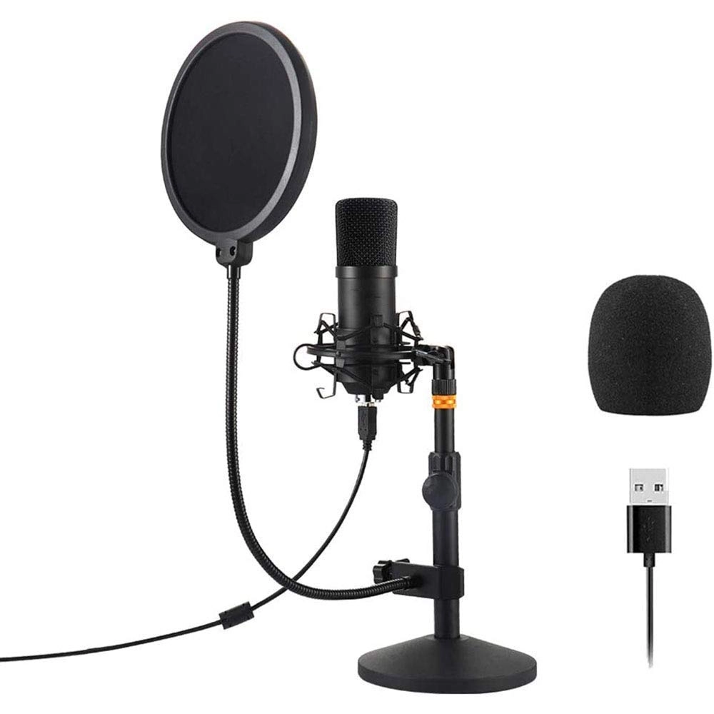 QiLong Podcast PC Microphone USB Microphone