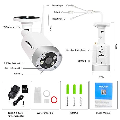Outdoor Security Camera 1080p