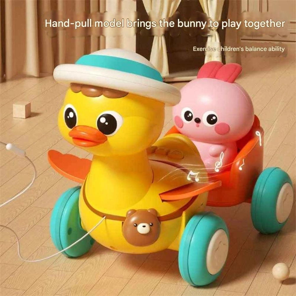 Musical Duck Pull-Along Toy - Suitable for 12 months & above