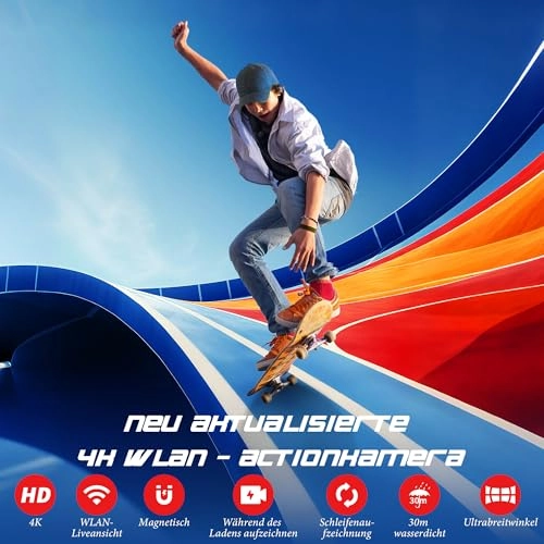 Mini Action Cam 4K 64G