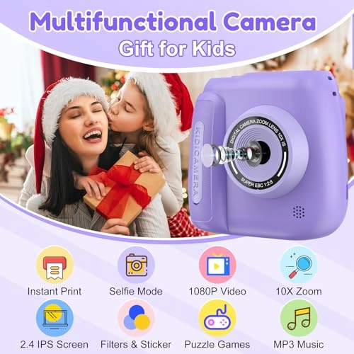 Kinderkamera - 1080P 32GB 2.4 Inch