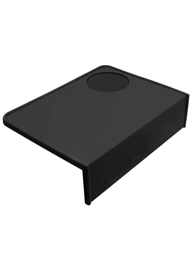 AQKILO Espresso Tamping Mat - with Tamper Base 8Inch X5.8Inch Black