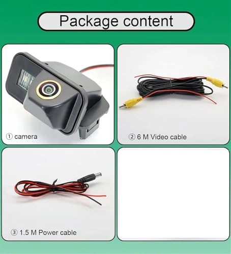 Rear View Camera - Night vision Wire AHD 720P