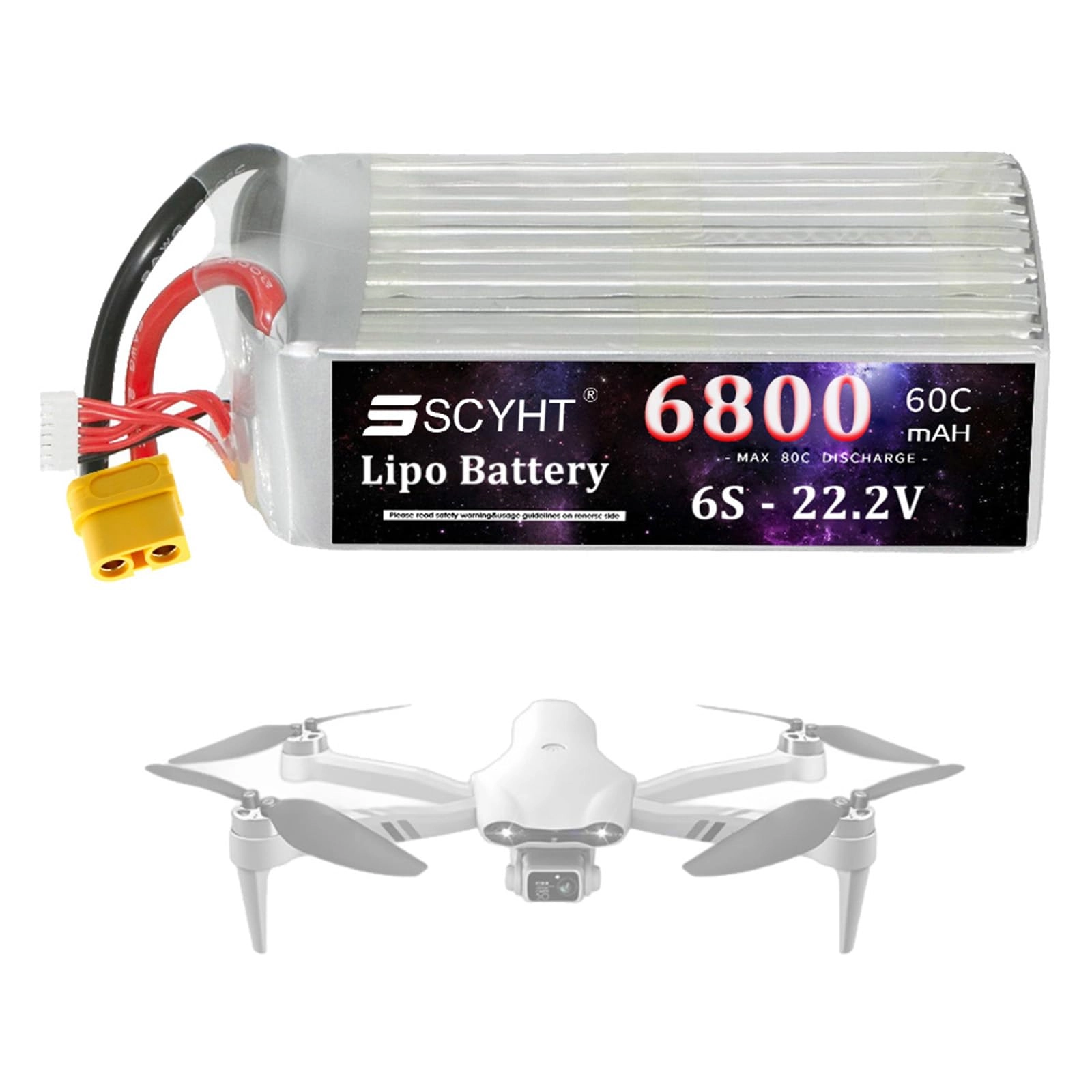 Lipo Battery - 22.2v6800mah