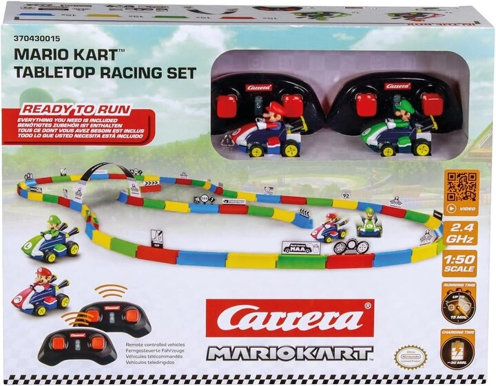COLOR LAND CHILDRENS TOYS CENTER LLC Mario Kart Tabletop Racing Set - 1:50 45pcs