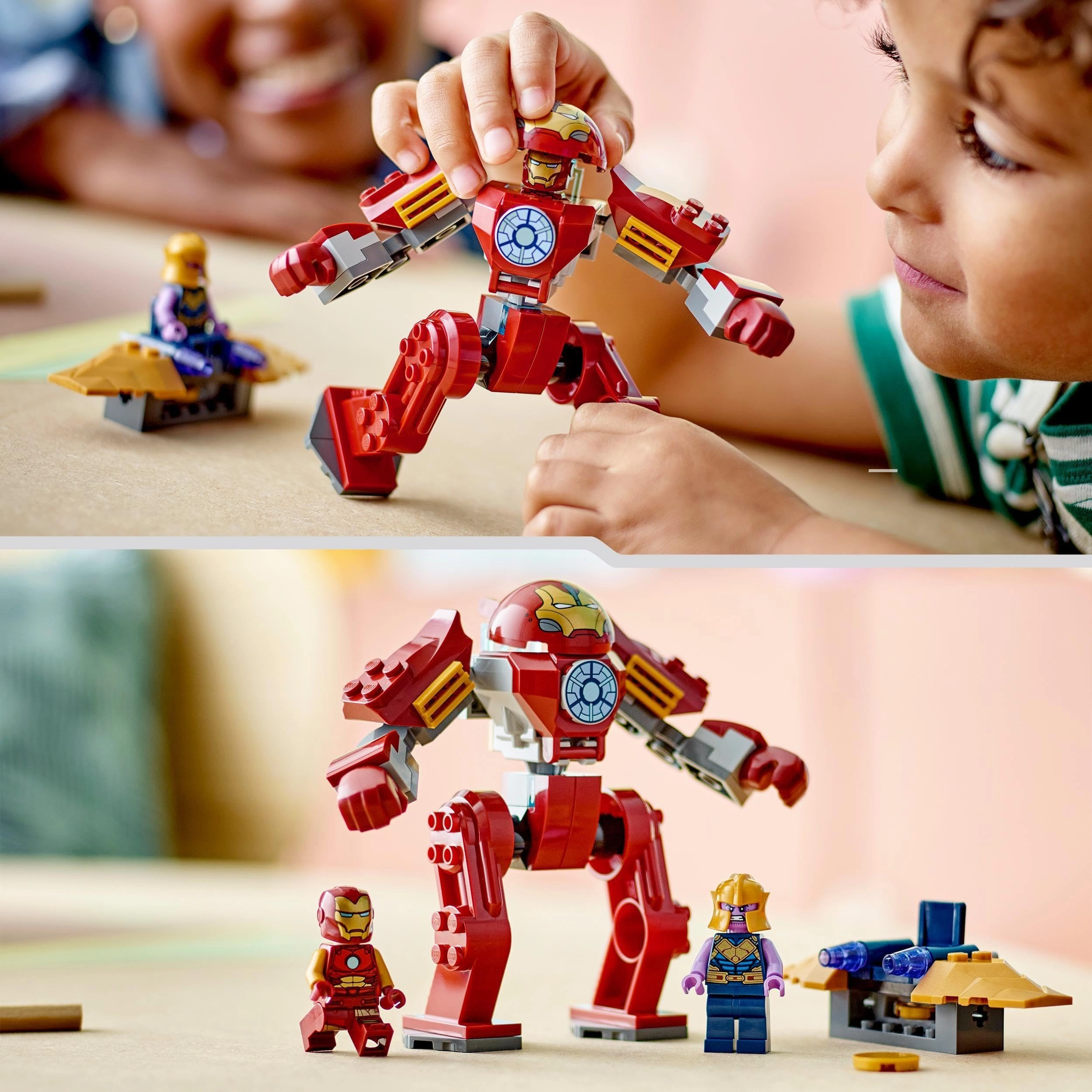 Marvel Iron Man Hulkbuster vs. Thanos