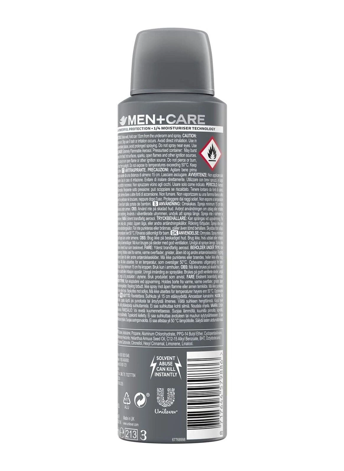 Extra Fresh Dry Antiperspirant Deodorant Spray - 2X150 ml