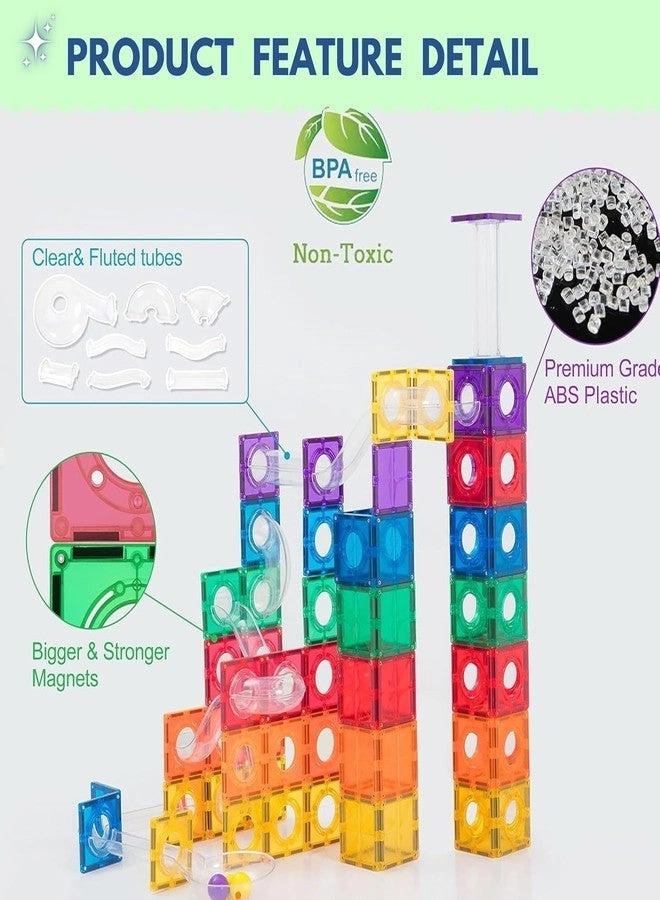 Magnetic Tiles Building Set - 42 pcs