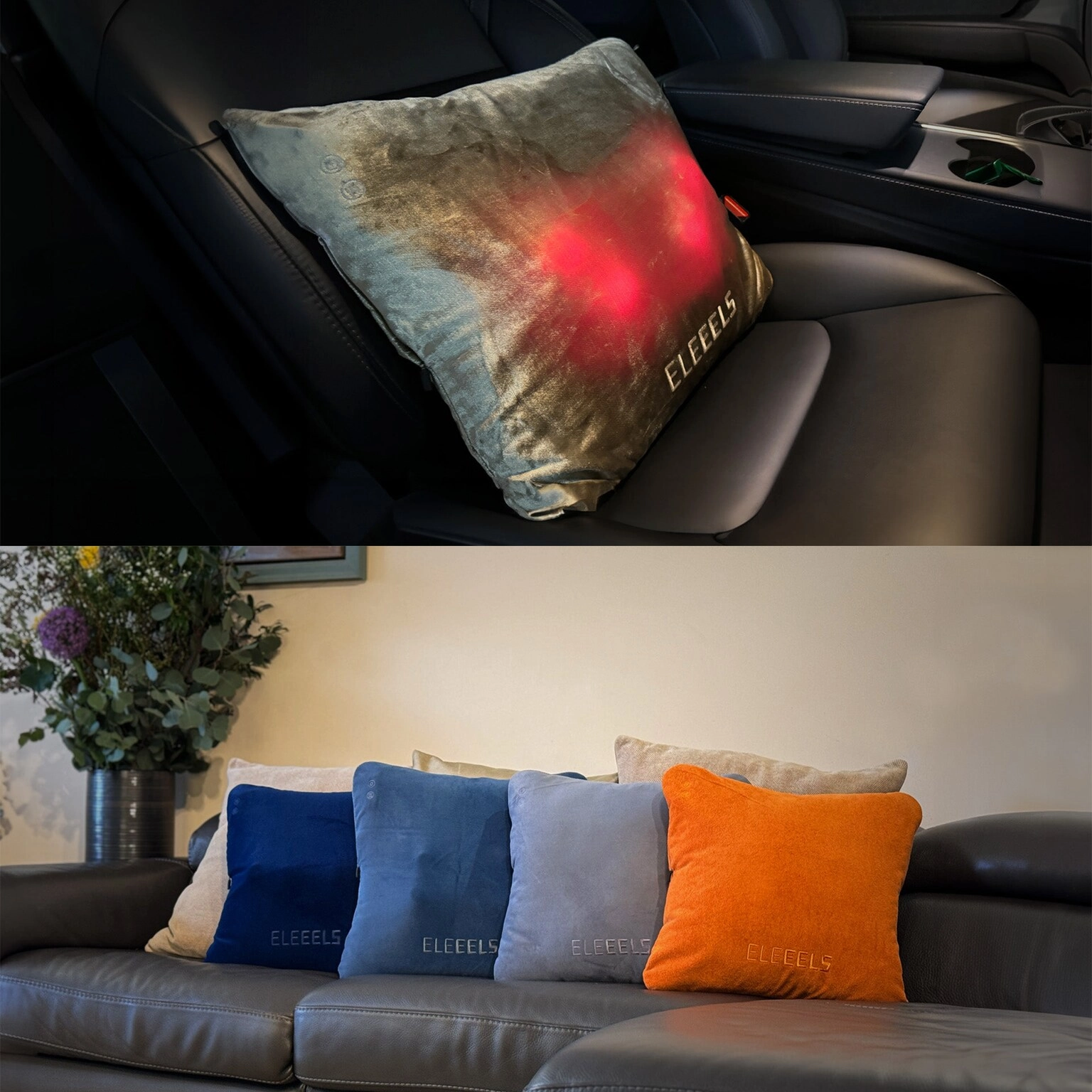 Shiatsu H1 Massage Cushion - 3D Kneading Heat 3 Intensity Levels