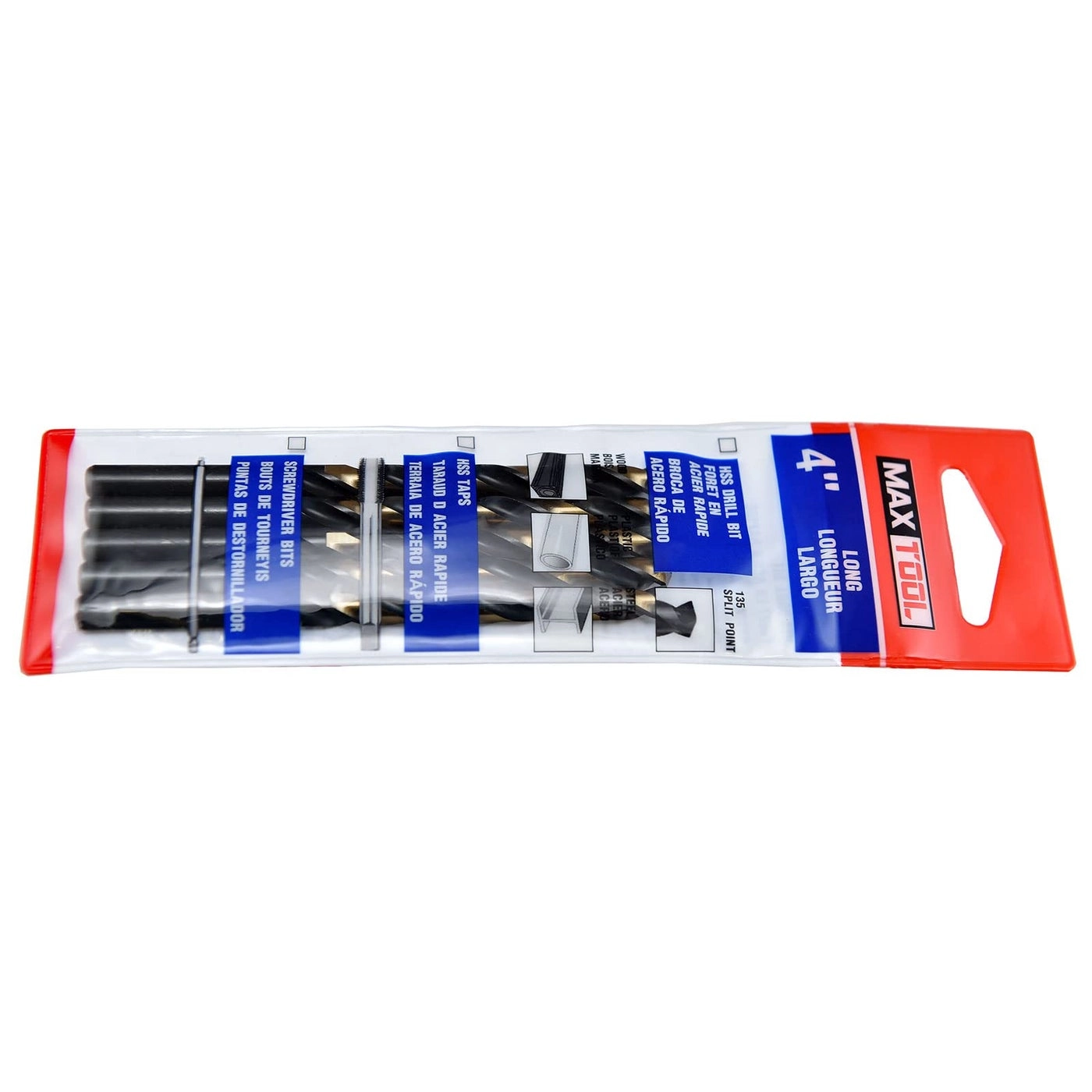 Twist Drill Bits - HSS M2 5pcs 0.257"