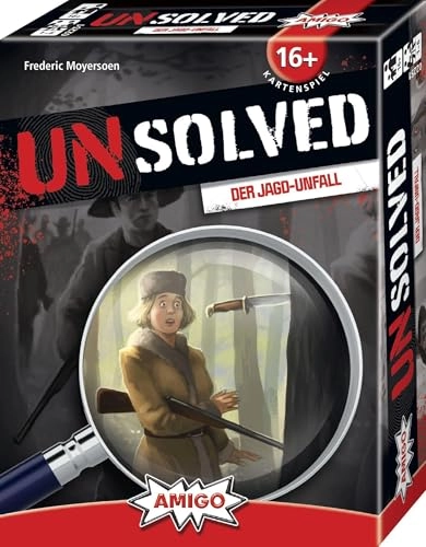 Unsolved - Der Jagd-Unfall - Card Game (German)