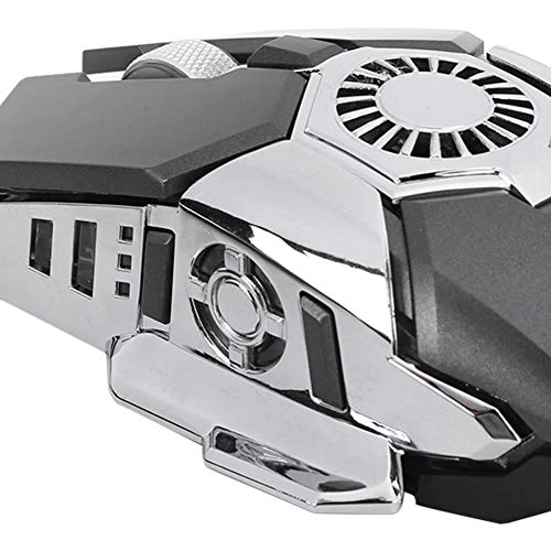 Metal Roller RGB Gaming Mouse with Fan - Wired