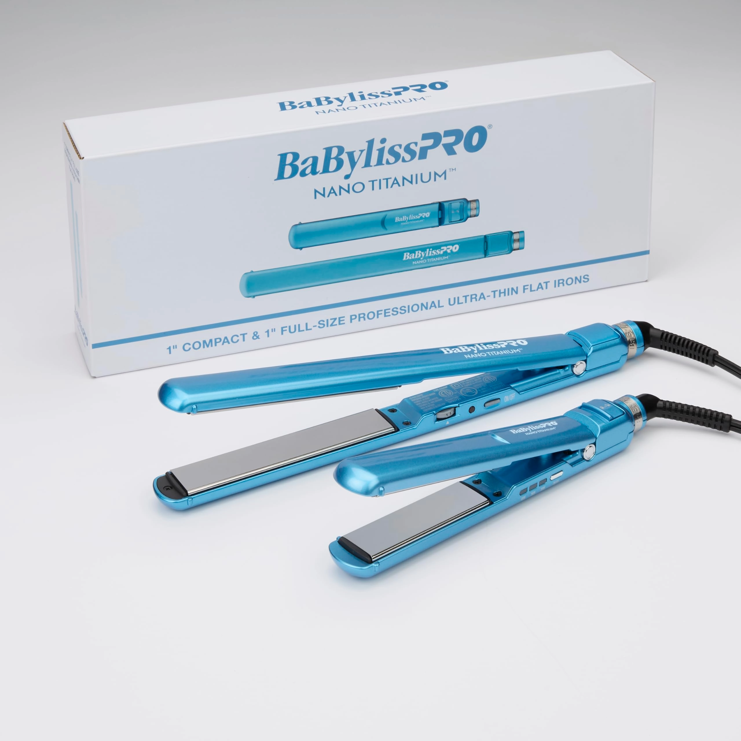 Nano Titanium Ultra-Thin Flat Iron - 1 inch