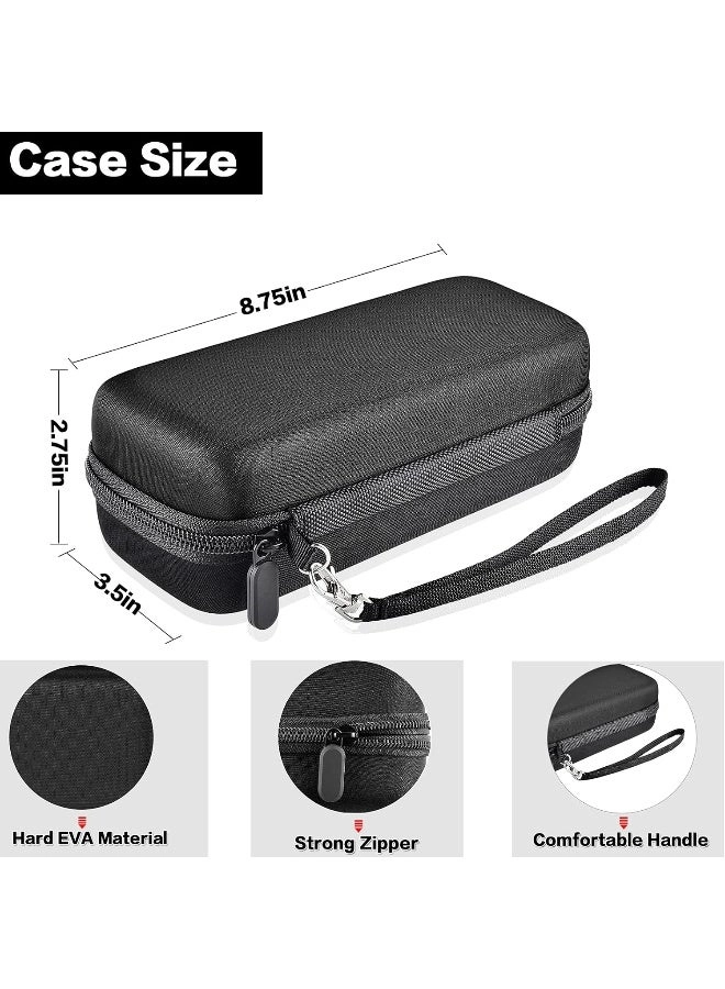 Toothbrush Travel Case - Mesh Pocket Black