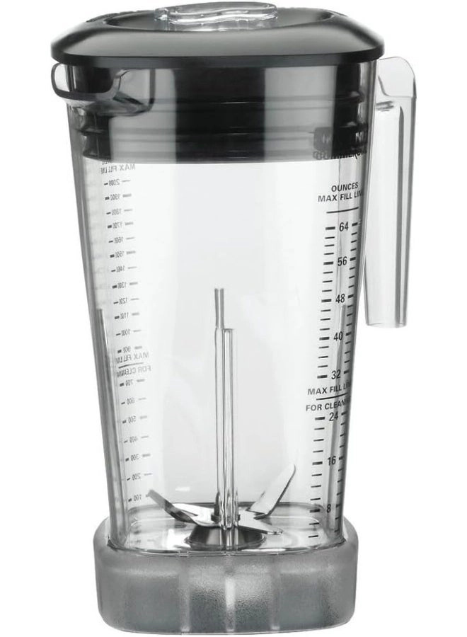 Waring Commercial The Raptor - BPA-free copolyester, Ultra-aggressive blade design, Removable cover with clear cap