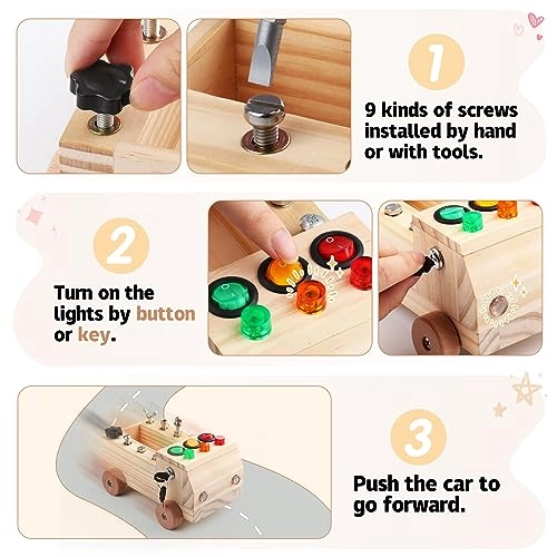 Screwdriver Busy Board - 3 years+
