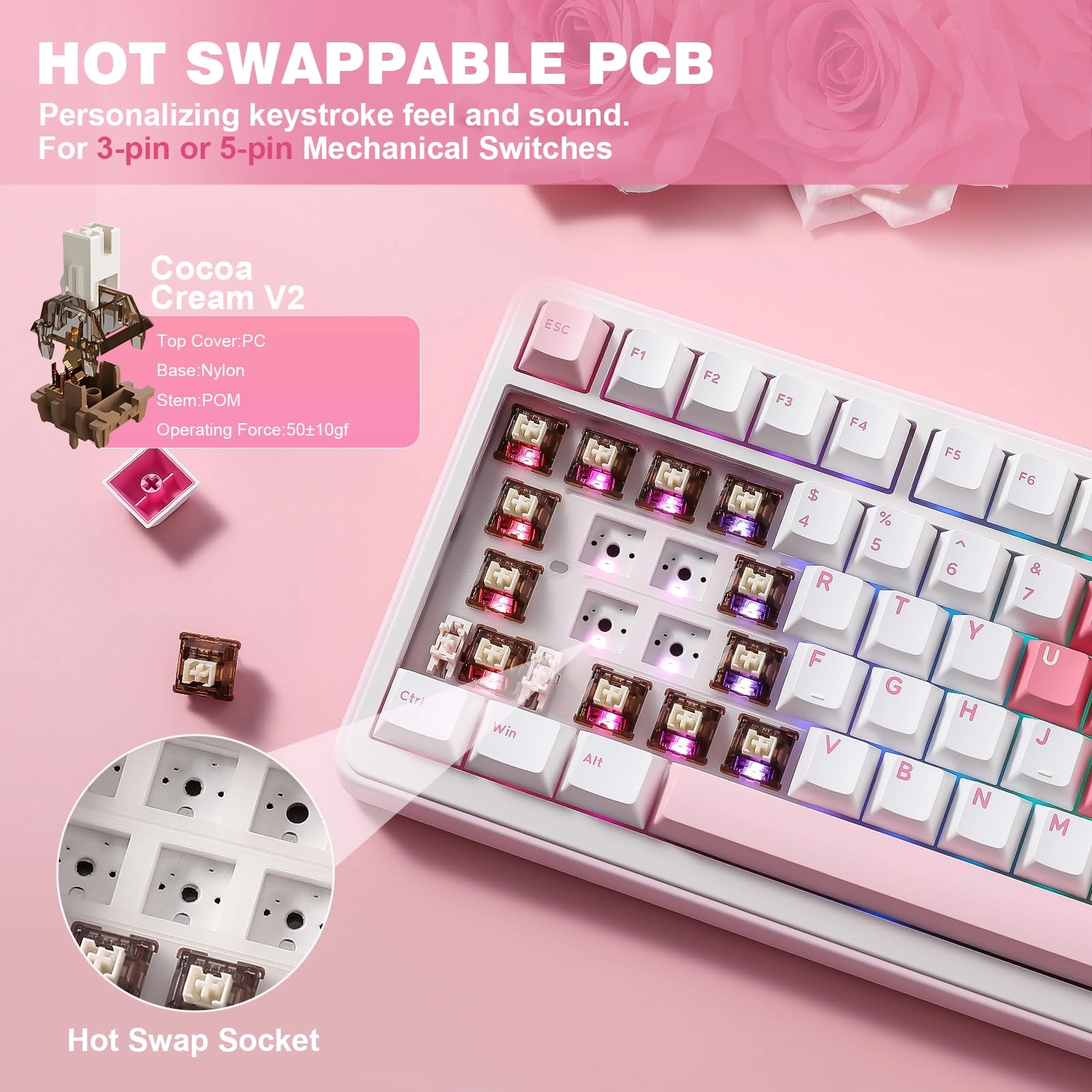 B75 PRO - 75% Wired/Wireless
