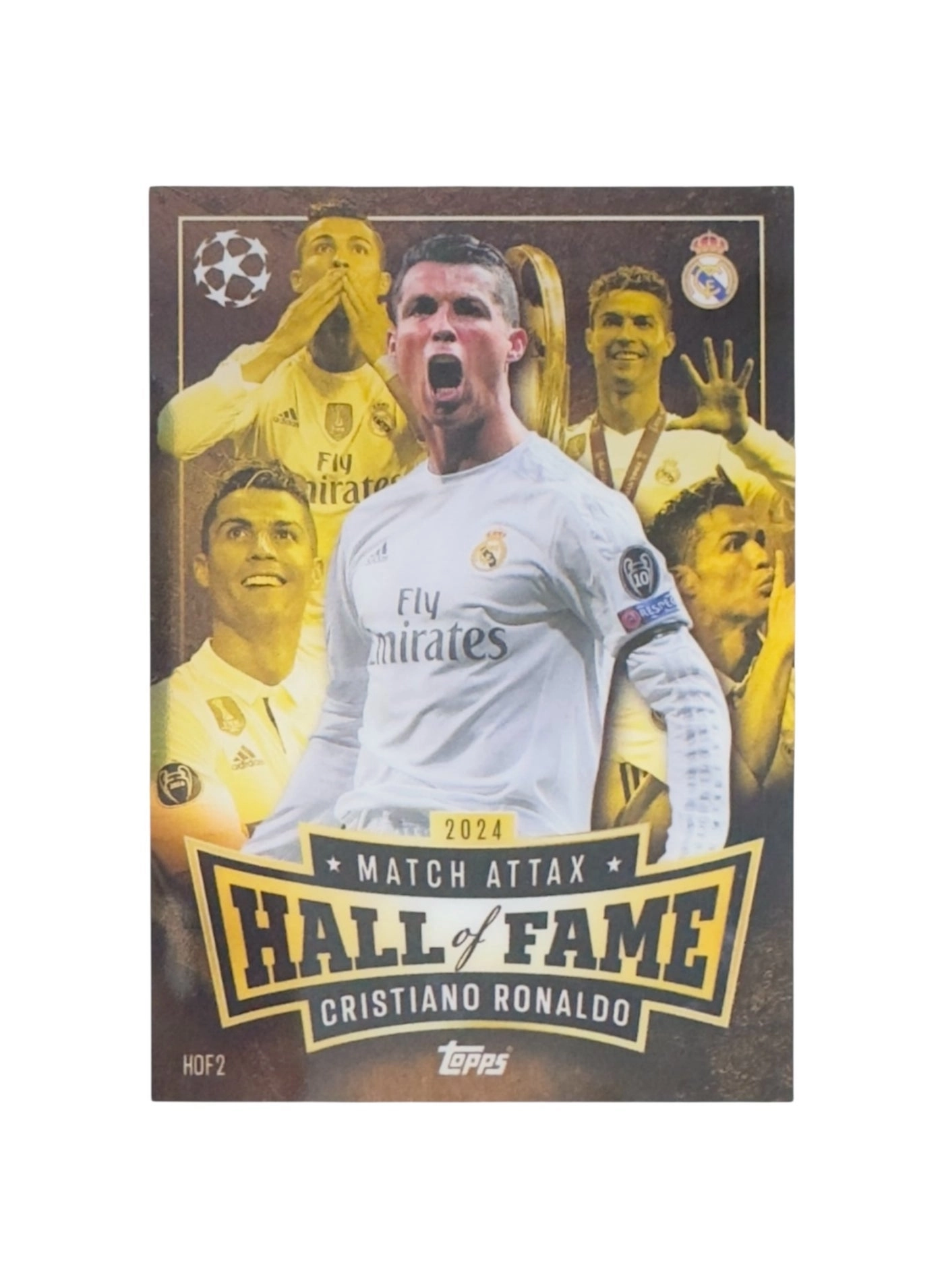 Match Attax 24/25 Cristiano Ronaldo Hall of Fame + 50 Bonus Cards - 50 pcs