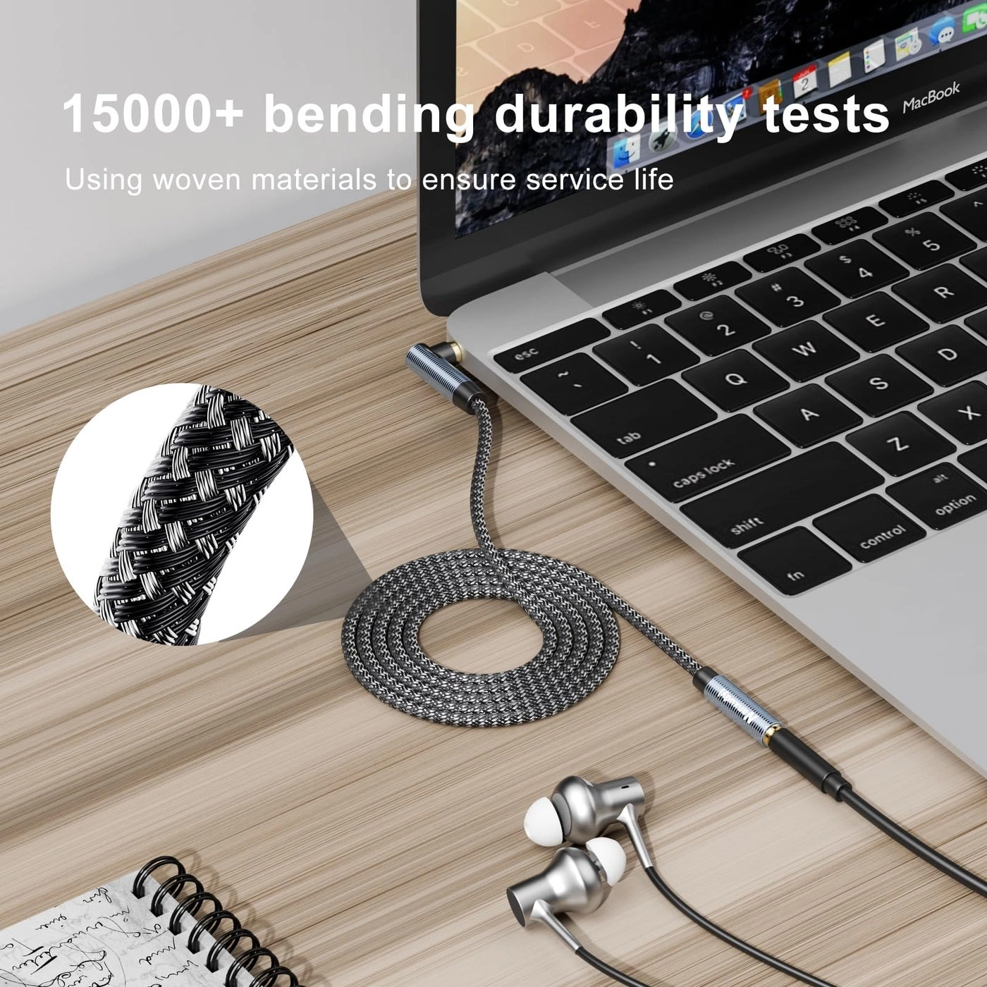3.5mm Headphone Extension Cable for Smartphones, Tablets, Media Players - 6FT Right Angle Male to Female