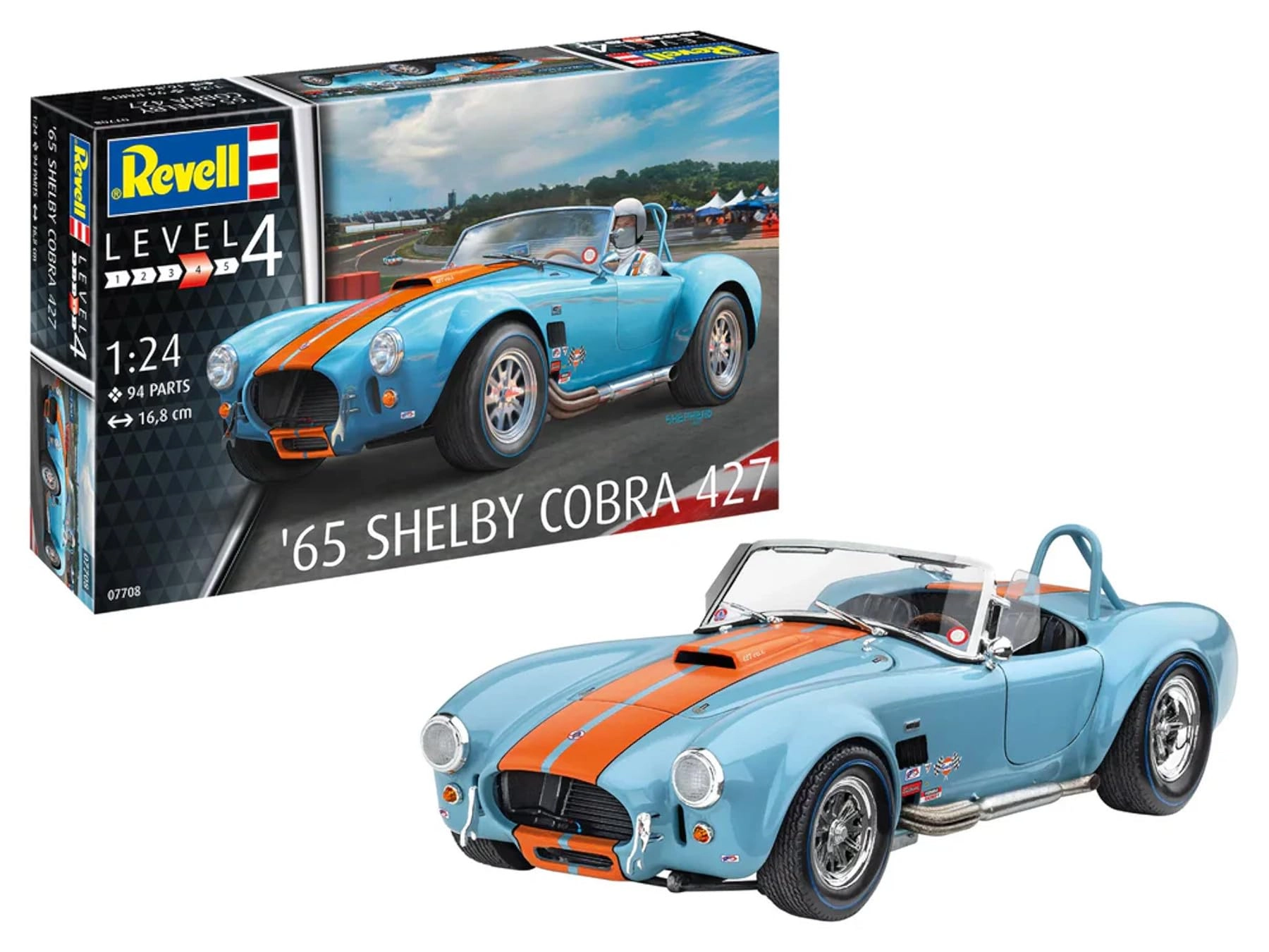 Shelby Cobra 427 S/C Model Kit (14533) - 1:24
