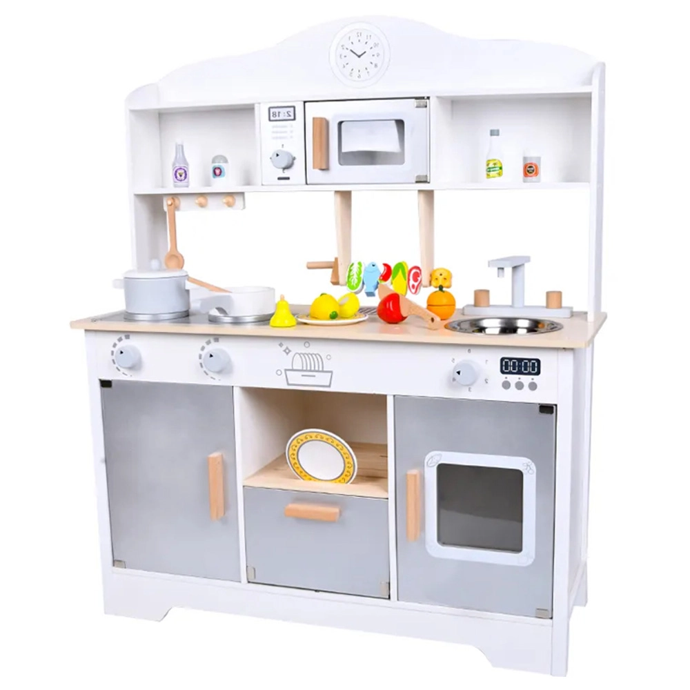 Wooden Kitchen Kids Toy Set - 60 x 70 x 26 cm (GF-MSN21008)