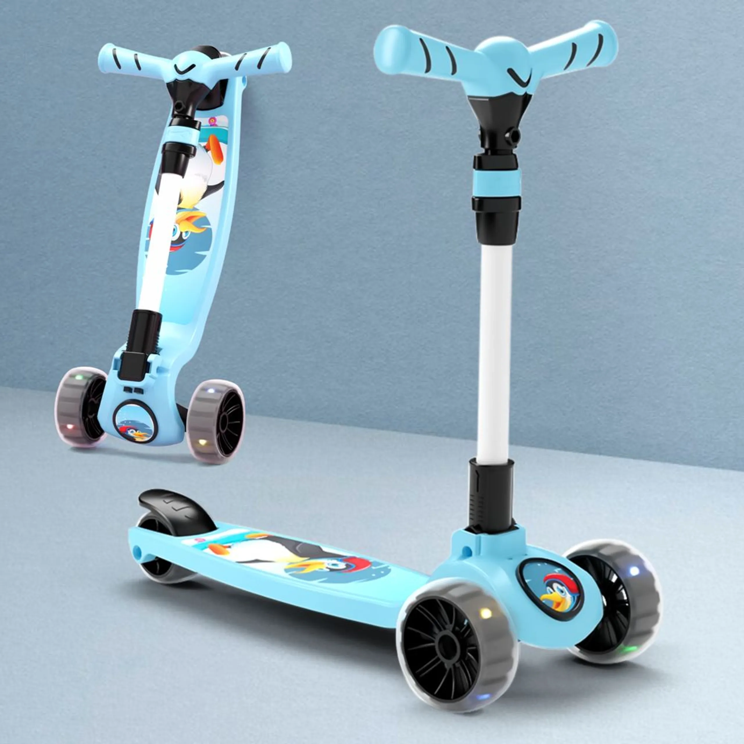 Chanak Go Rider Kick Scooter – LED Foldable