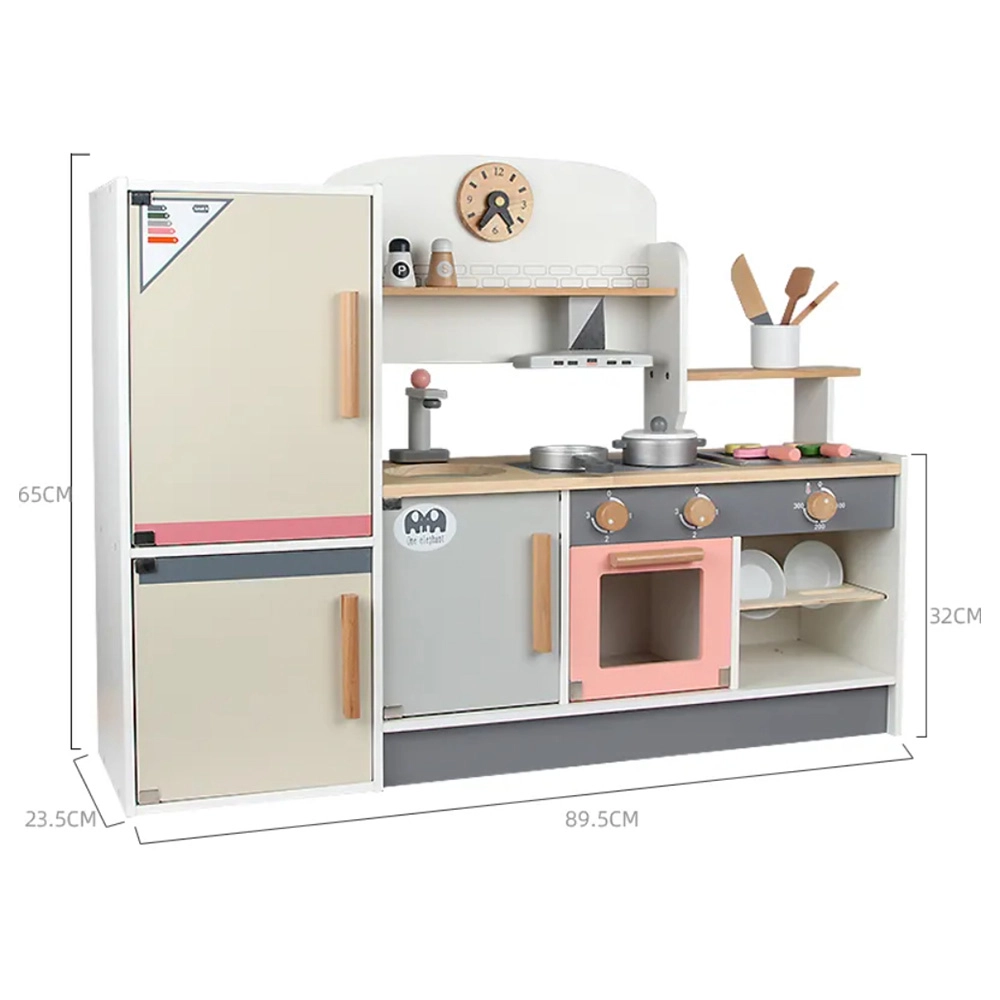 Wooden Kitchen Kids Toy Playing Set (GF-MSN21009)
