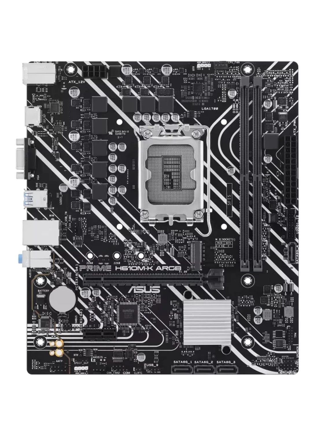 ASUS PRIME H610M-K - DDR5 ARGB