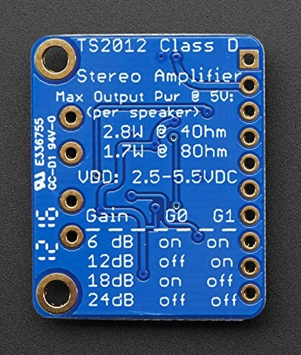 TPA2012 - Class D Stereo 2.1W