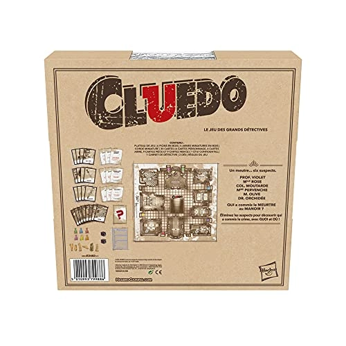 Cluedo: Rustic Wooden Edition (French)