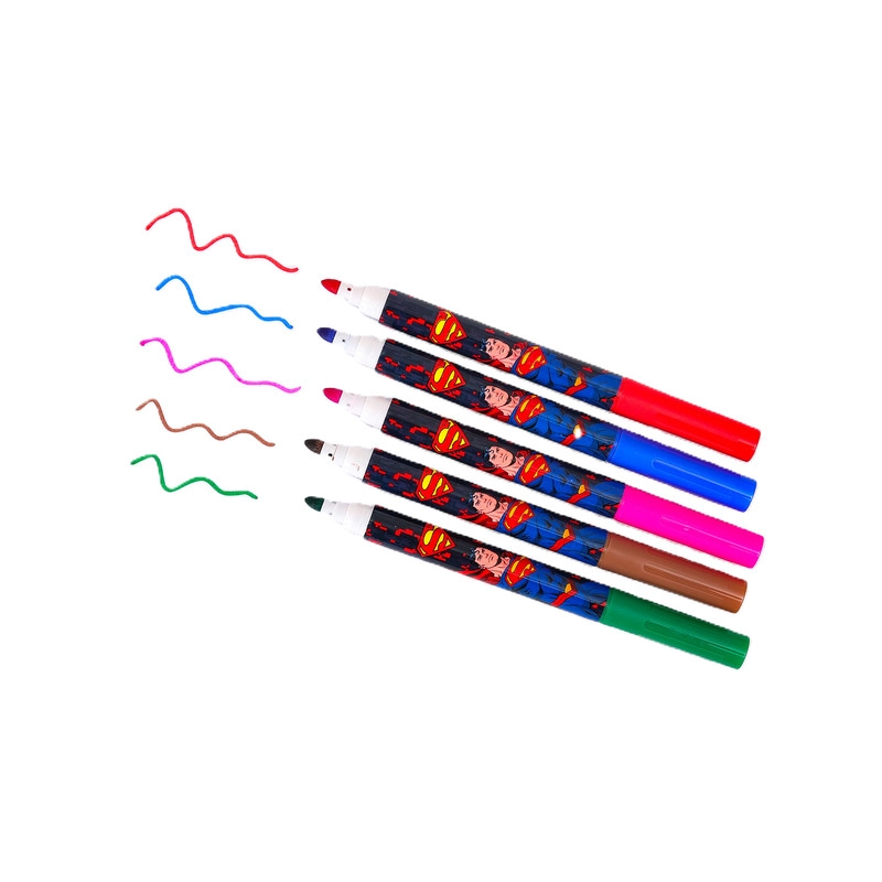 Superpower Marker Pen - 12 Pens Multicolor