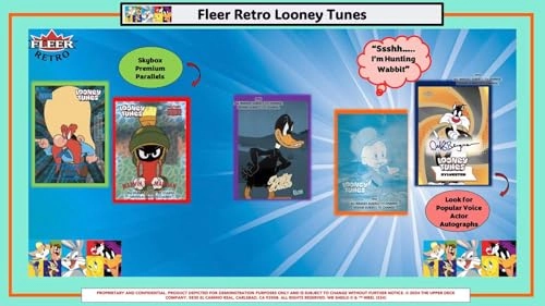 Fleer Retro Looney Tunes 5-Pack Blaster Box - 6 Cards per Pack