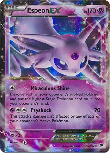 Pokmon Espeon-EX 52/122