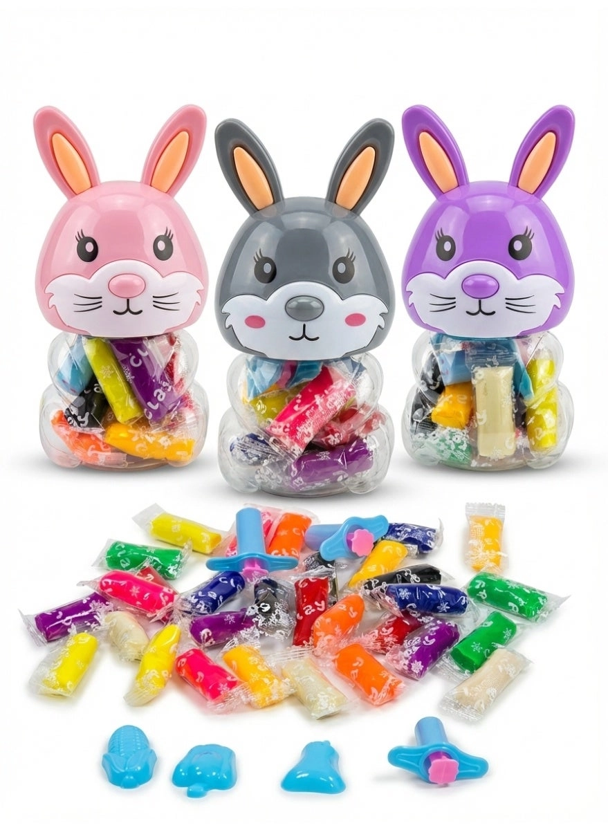 Color Air Dry Foam Clay Kit 3pcs.