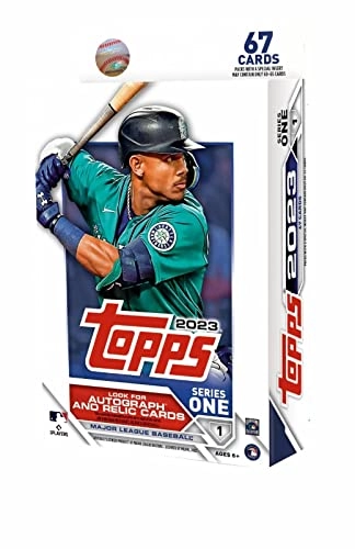 Topps 2023 Series 1 Baseball Hanger Box - 67 pcs