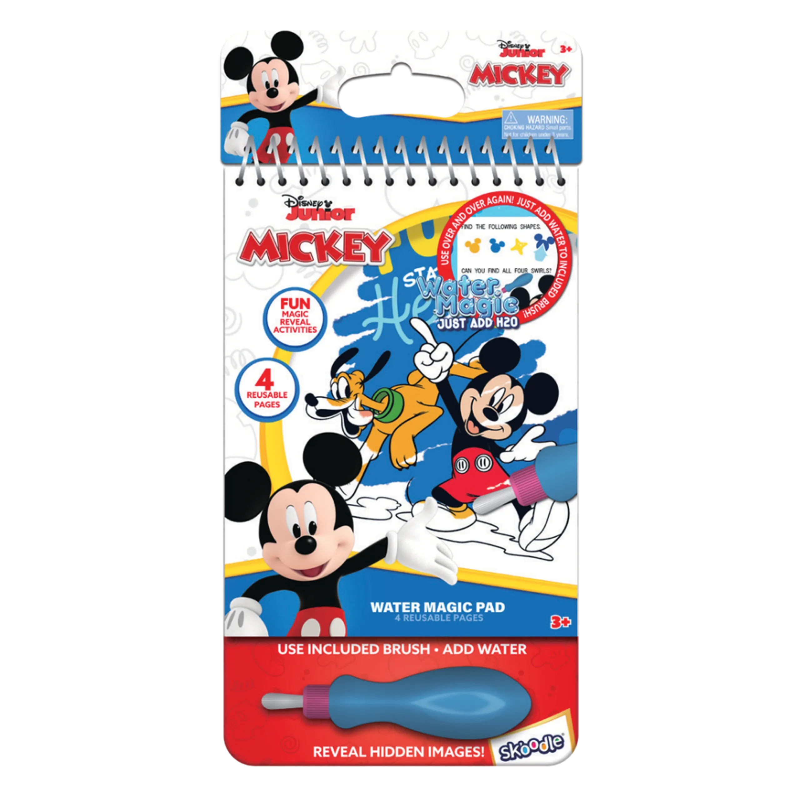 Disney Mickey Water Magic Pad - 3+ years with Brush