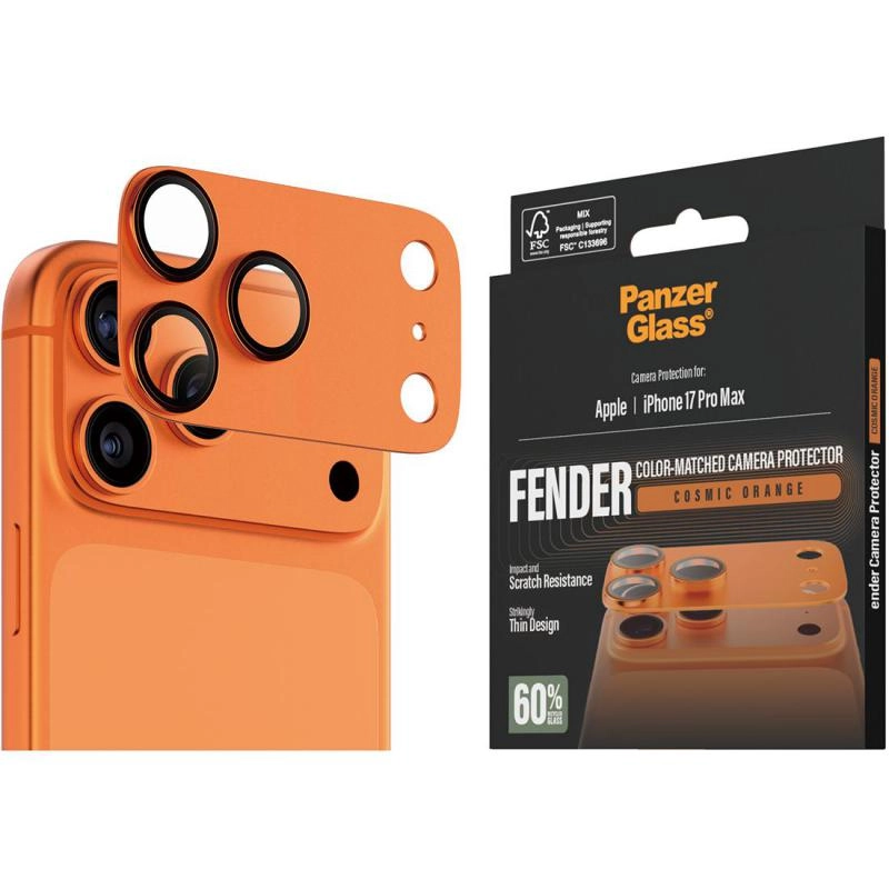 Fender Camera Protector - Full Frame Silver iPhone 17 Pro