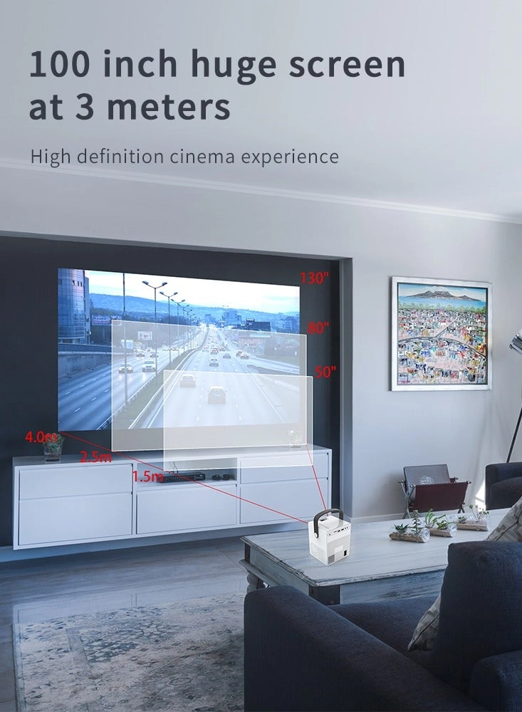 4K Smart Projector CY401 180 ANSI lumens