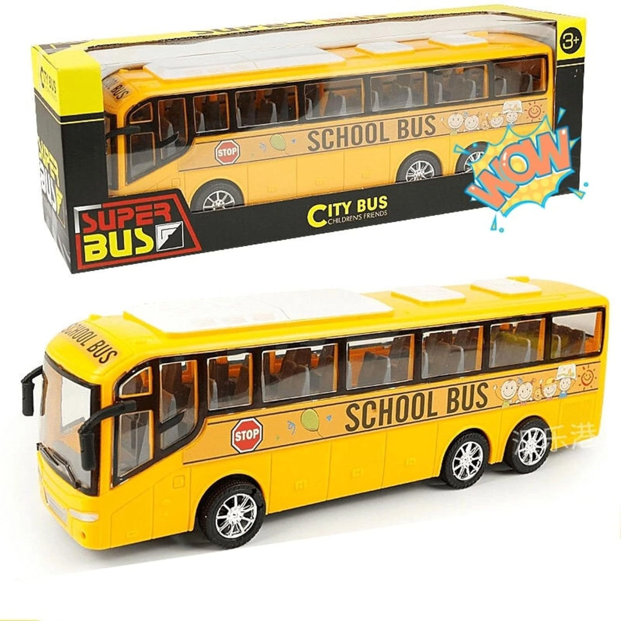 School Bus - 1:16 1pcs
