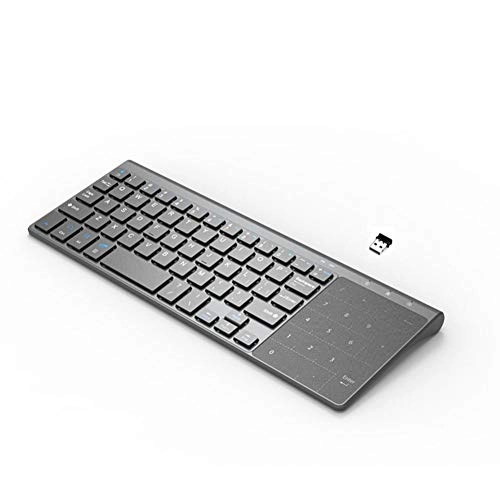 Wireless Keyboard With Touchpad - Wired