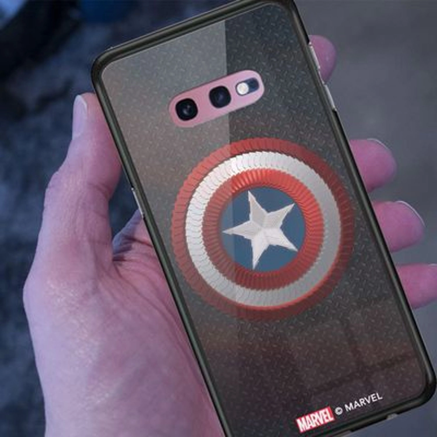 Vibranium Shield Back Case for Galaxy S10e