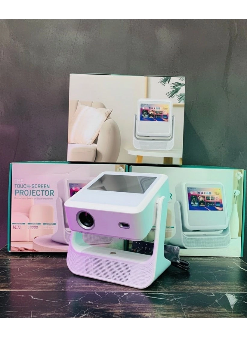 Smart Android 12 Projector Mini Projector with gaming stick 200 ANSI lumens