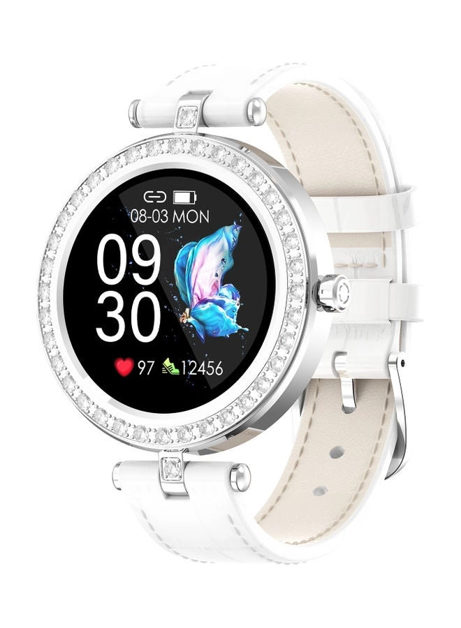 Generic 4882-S - Heart Rate Blood Pressure Smart Watch Silver