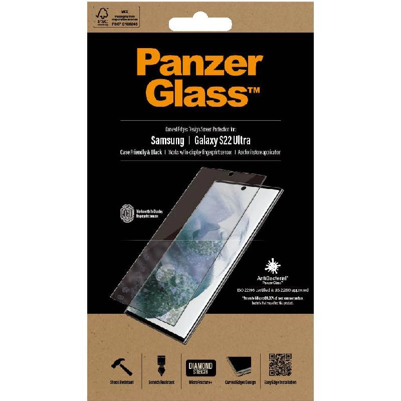 Clear Tempered Glass Screen Protector for Samsung Galaxy S22 Ultra