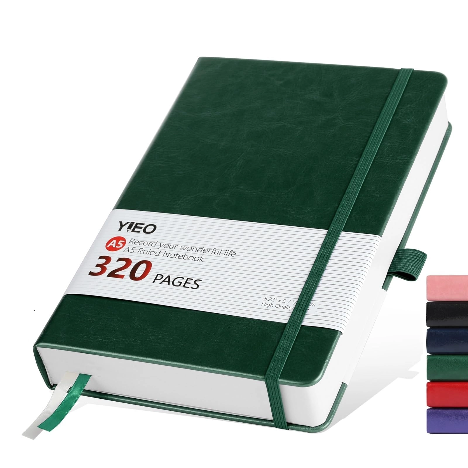 Notebook A5 Hardcover - Lined 160 Sheets