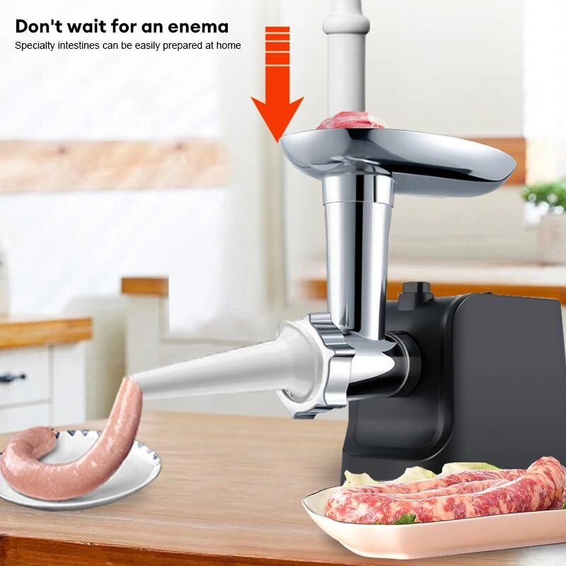 Electric Meat Grinder - Heavy Duty Stainless Steel