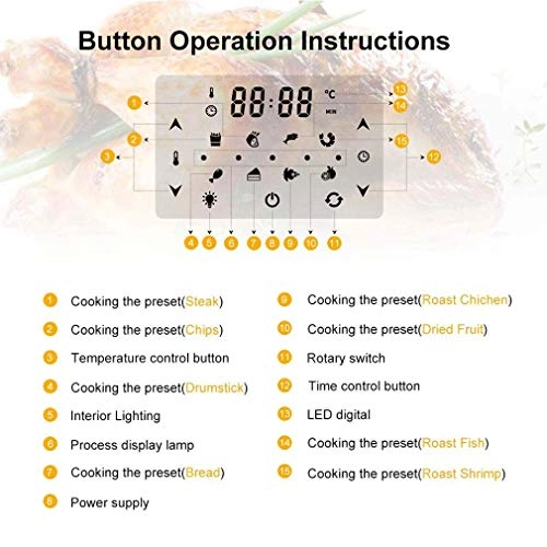 Digital Fry Air Fryer Toaster Oven TINZA21749