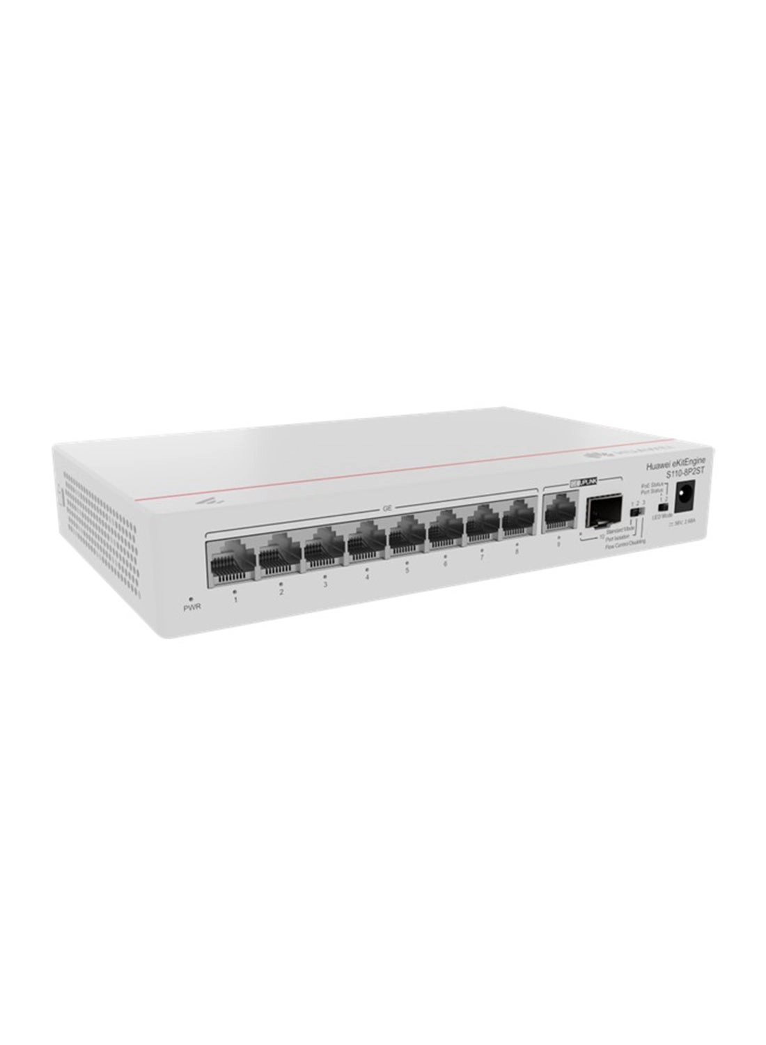 S110-8P2ST 10-Ports