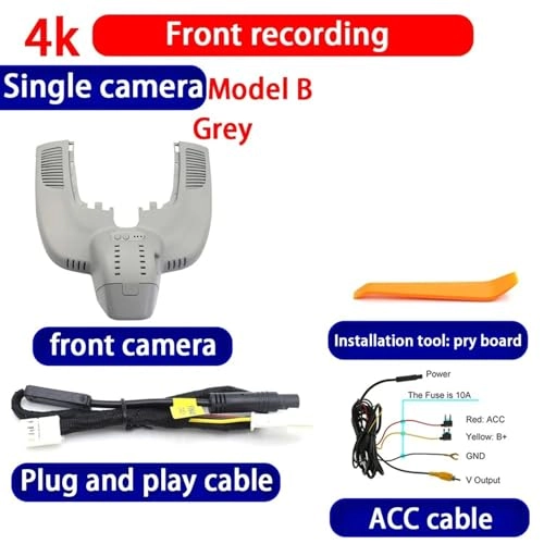 Dash Cam - 3840Px2160P for Benz GLE W167 V167/2019-2024 GLS X167/2019-2024