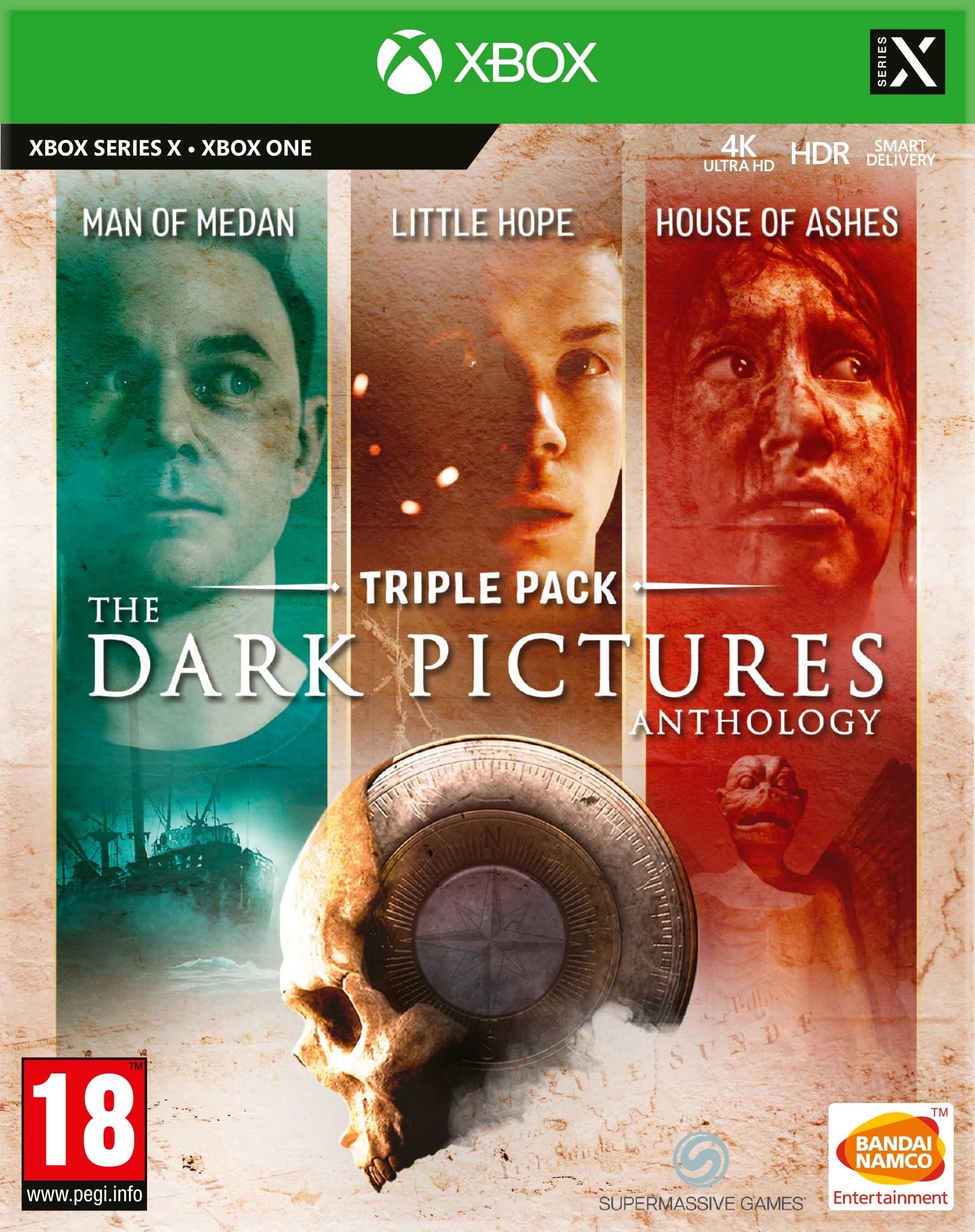 BANDAI NAMCO Entertainment The Dark Pictures Compilation 1+2+3 - Xbox One